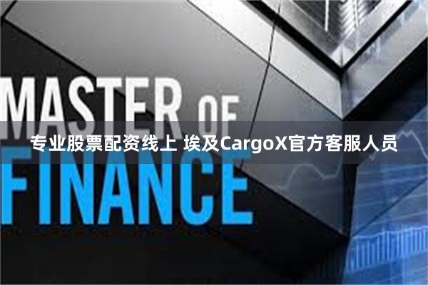 专业股票配资线上 埃及CargoX官方客服人员